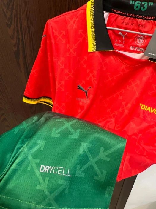 Tricou Ac Milan Puma x OffWhite nou S M L Xl