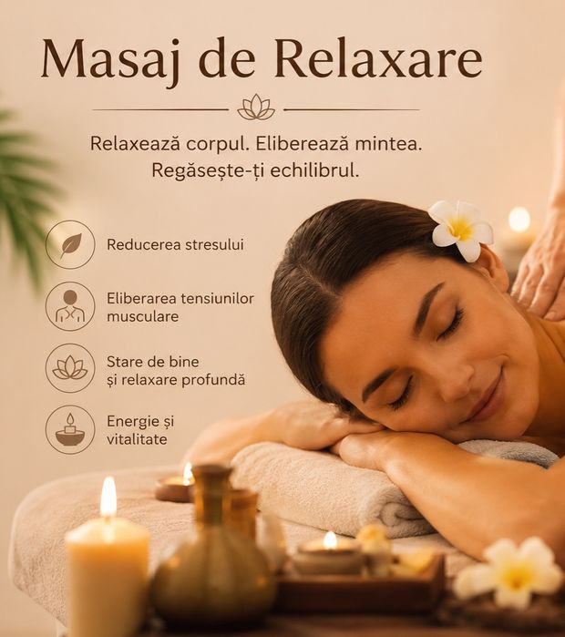 Maseur de intretinere si relaxare