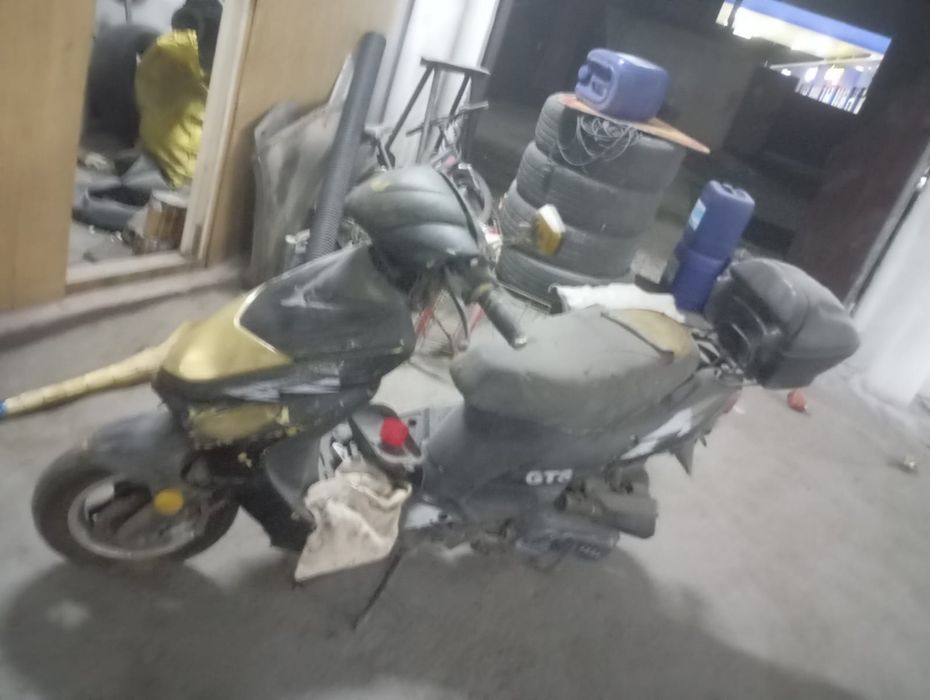 GTS50 мопед старый