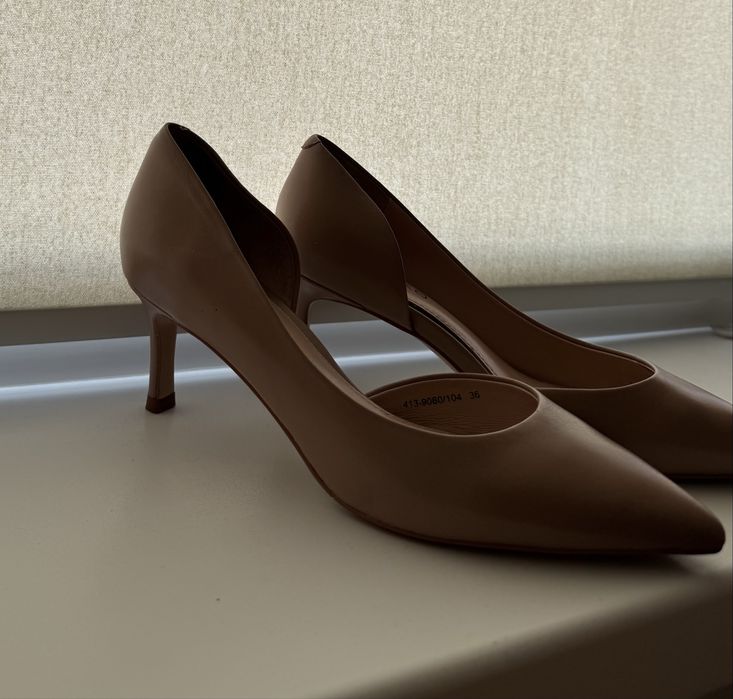 Туфли кожаные, 36 размер