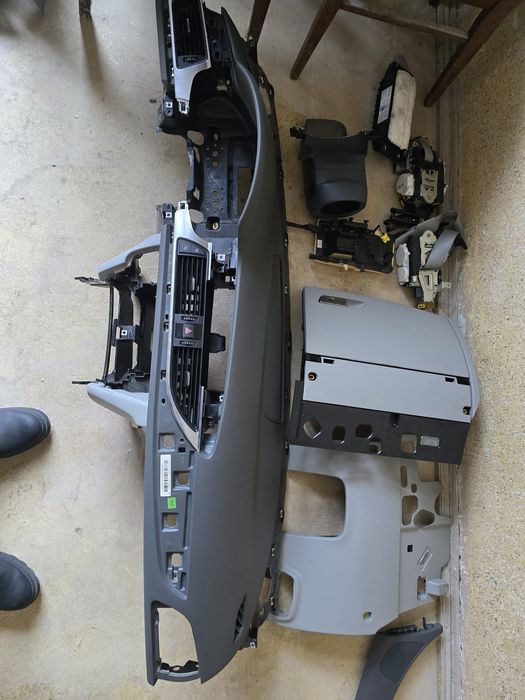 Tapiterie interior material gri Audi A6 C7 2013
