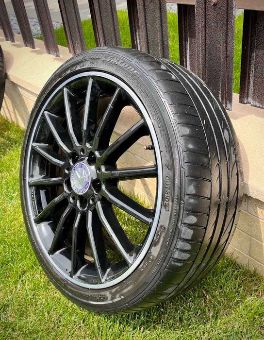 Roti: jante + anvelope + senzori originale Mercedes AMG 18" 7.5Jx18H2