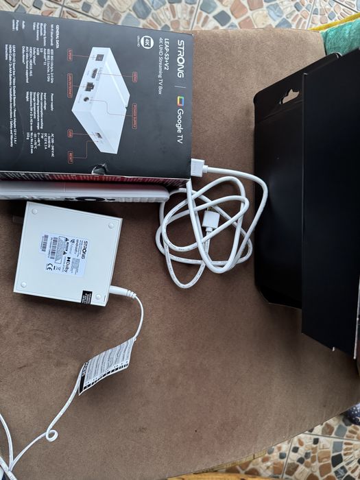 Strong LEAP-S3+ V2 Google TV UHD BOX player multimedia, TV