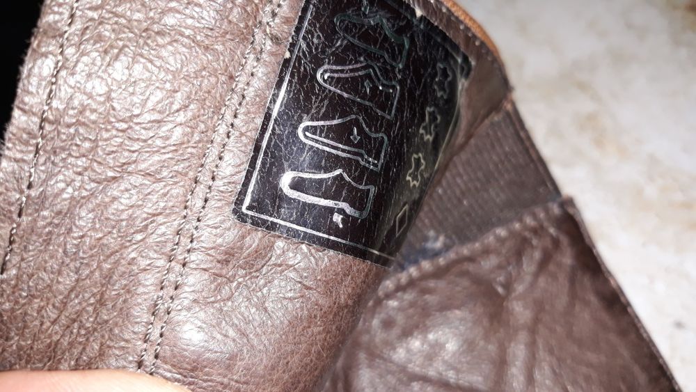 Дамски боти от естествена кожа