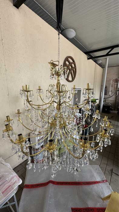 Люстра для зала, диаметр 120 высота 160