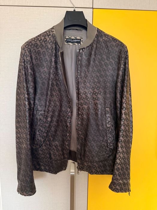 Оригинално яке Dolce & Gabbana D&G кафяво,дизайнерско, размер 50