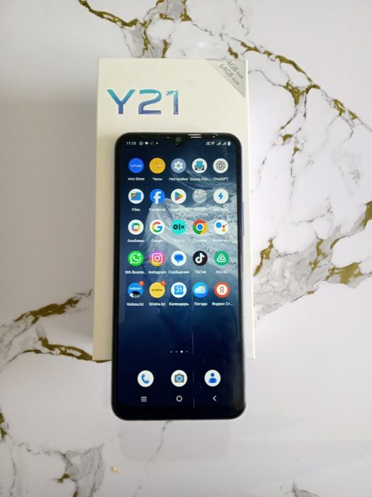 Vivo Y21  жақсы істеп тұр