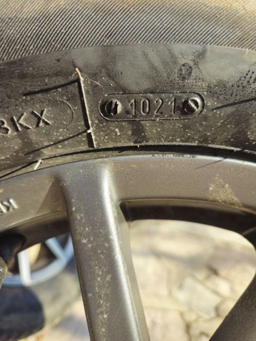 Продавам джанти с гуми