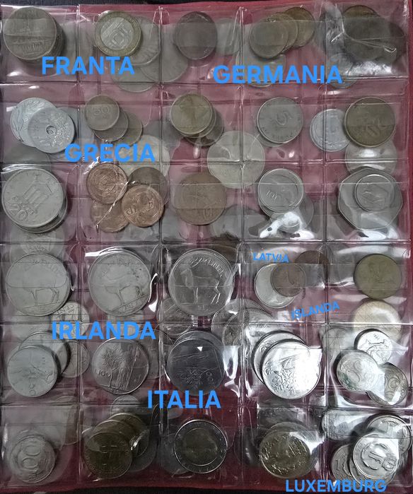 Monede vechi și actuale
