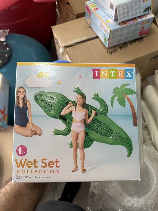 Sotiladi intex flamingo krokodil akula toshbaqa basseyn uchun