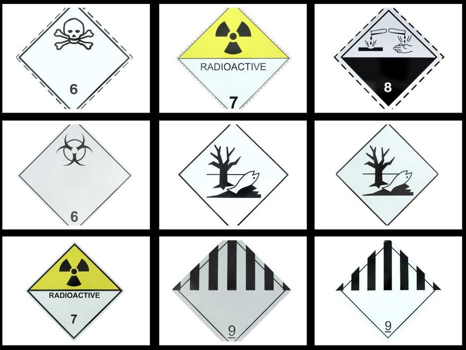 Обозначителни табели и стикери за камион