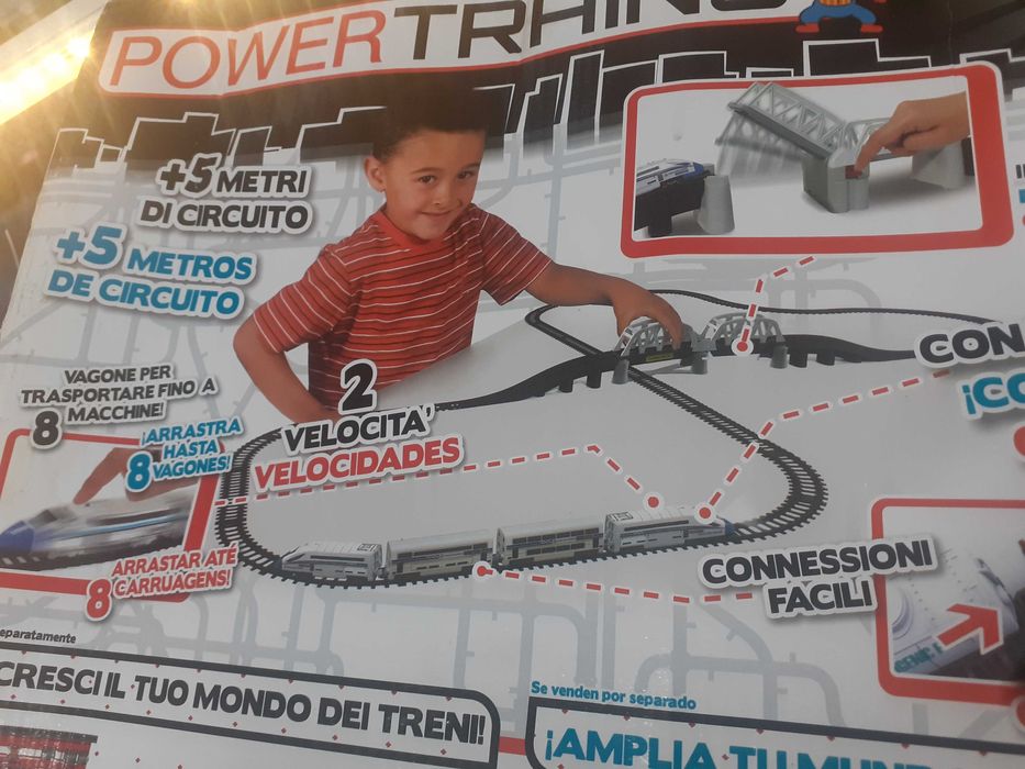 Бързо влакче с писта , високоскоростно влакче Power Trains Hi speed