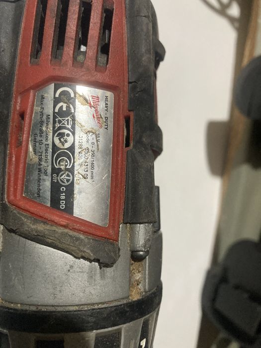 Autofiletanta Milwaukee C18 DD cu Defect