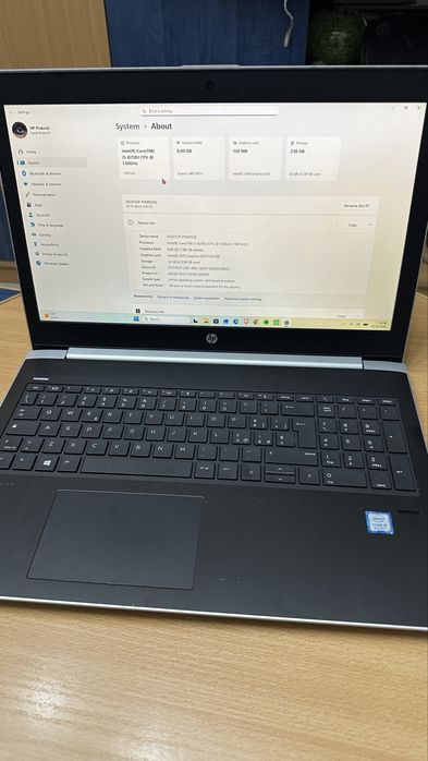 Laptop HP Probook 450 G5