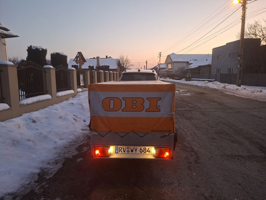 Remorca  Marca Stema 750 k.g  Ca Noua  Adusa Recent Germania