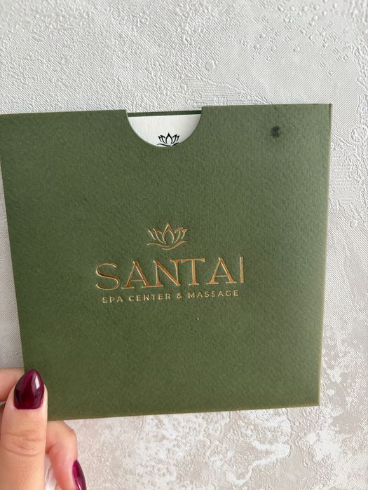 Сертификат Santai Spa бессрочный