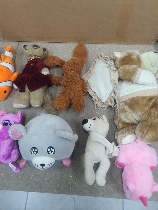 Lot x 10 jucarii de pluș   LOT 1