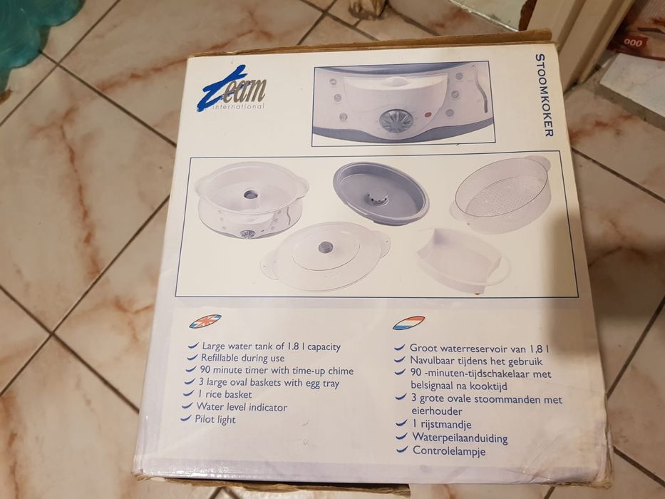 Aparat de gatit cu aburi, marca Team International, 700W