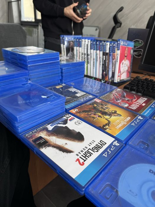 Диски на PS4 и PS5 оптовые цены От 1000 тенге