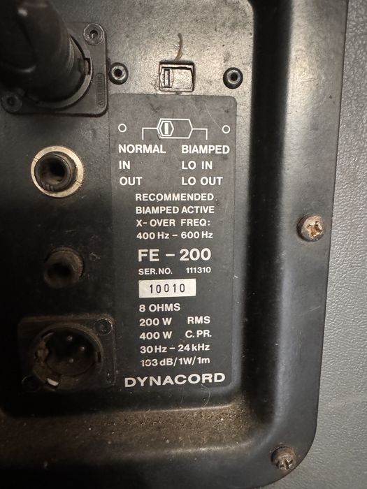 Тонколони Dinacord 4 бр.