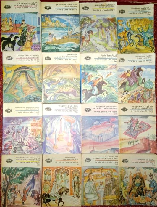 O mie si una de nopti, basme arabe, editie completa