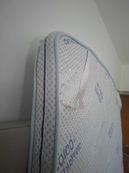 Topper pentru saltea Medico Plus Silver Care Extra Extra 160 x 200 cm/10 cm