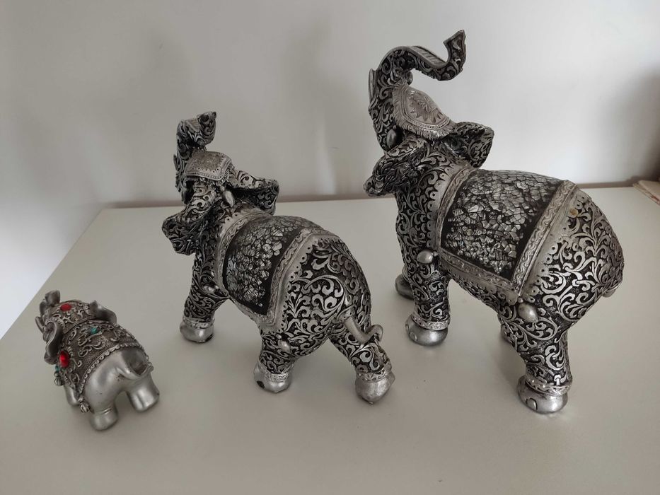 Семья слонов. 3 шт.