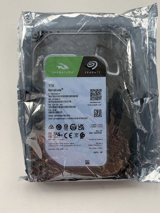 Новый HDD Seagate 1TB