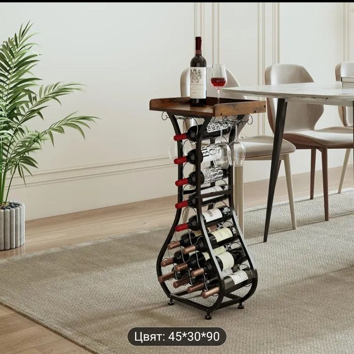 Стелаж за вино за 14 бутилки
