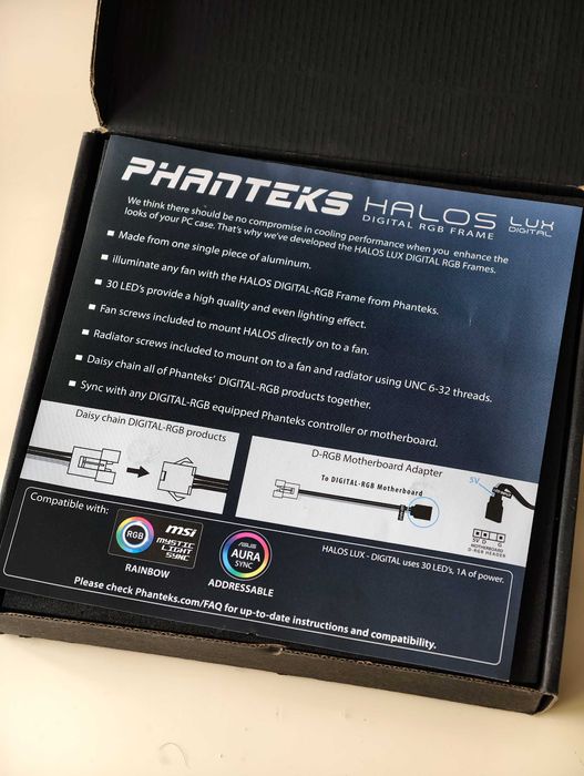 Phanteks Halos Lux DRGB Накладка на вентилятор