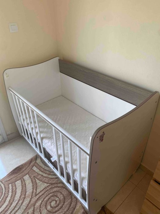 Бебешка кошара Lorelli (вкл. матрак)