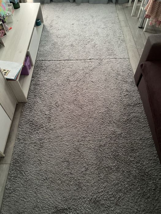 Covoare gri doua bucati