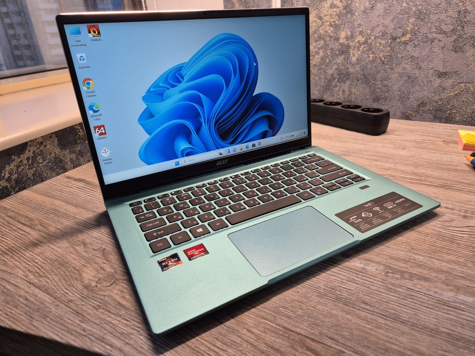 Мощный Ультрабук ACER Swift3 Ryzen7 ОЗУ 16гб SSD 500гб