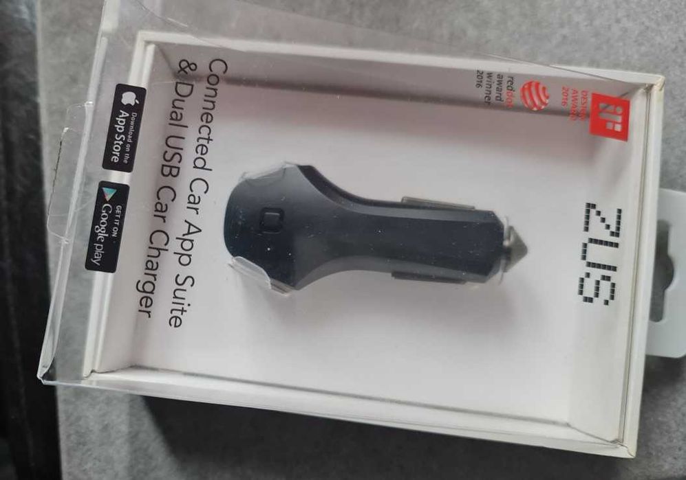 Incarcator Smart auto  Nonda Zus 2xUSB, Black