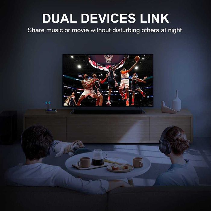 Ainostone Bluetooth 5.0 Receiver Transmitter Bluetooth Audio Adapter