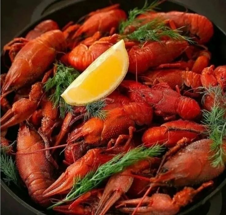 Вареные раки Торангалык