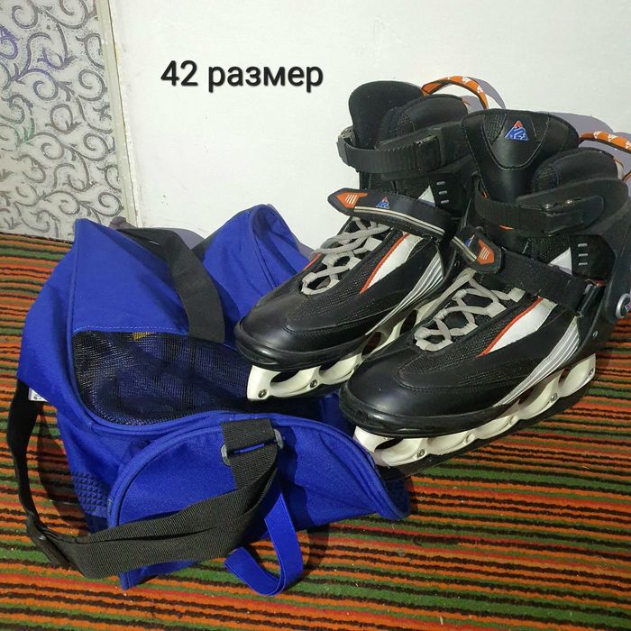 Коньки разных размеров. Konkilar har xil razmerli.