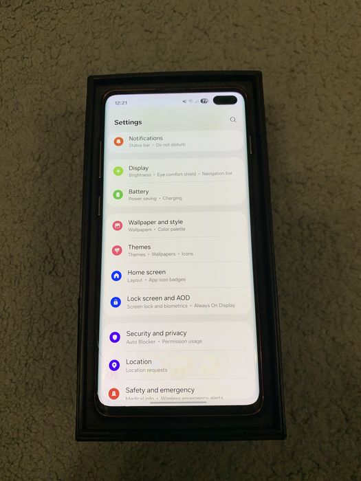 Samsung S10 Plus 128GB Duos Cardinal Red