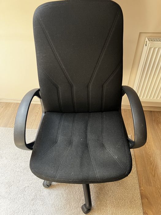Vand scaun de birou material textil negru
