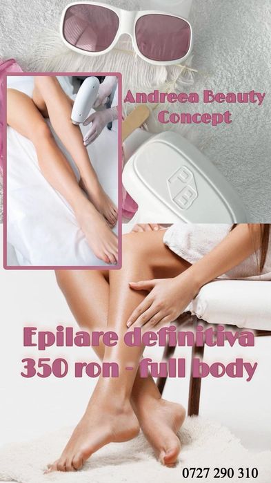Servicii cosmetică si masaj si epilare definitivă
