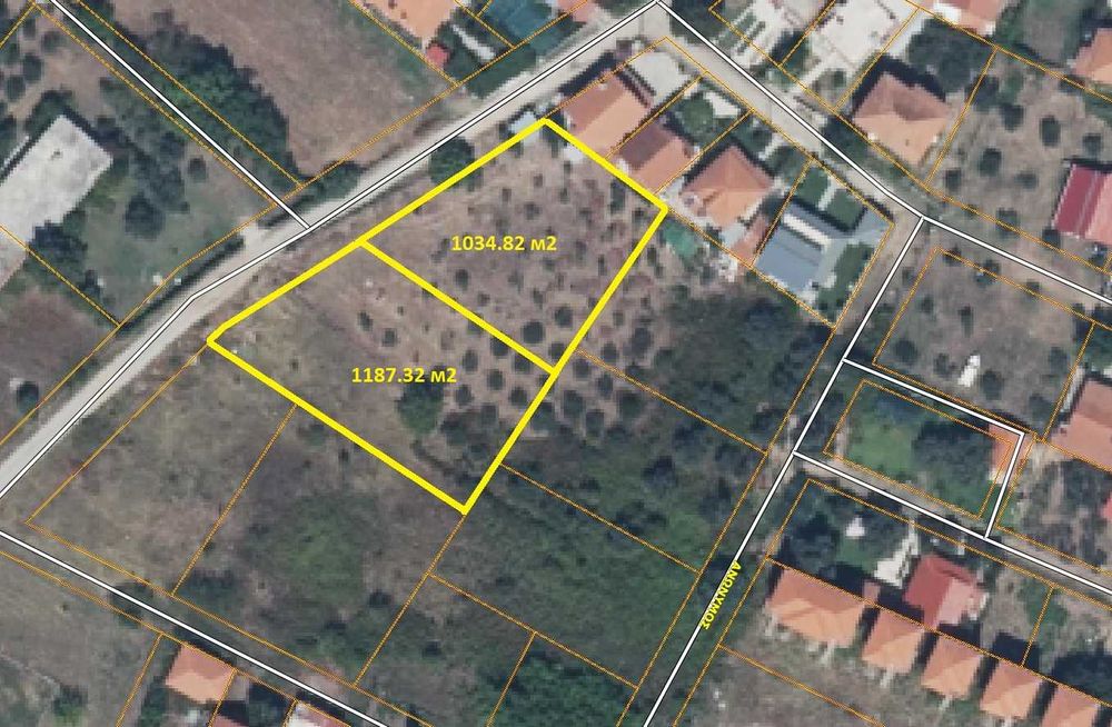 Продава парцел за бизнес с площ 1035м2 в Паралия Врасна,Северна Гърция