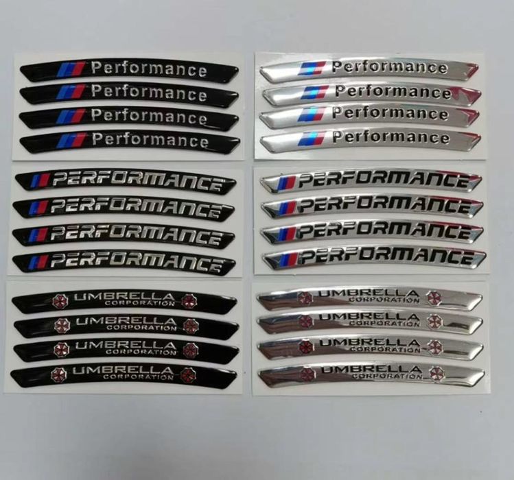 Емблеми  AMG quattro M perfomance за джанти