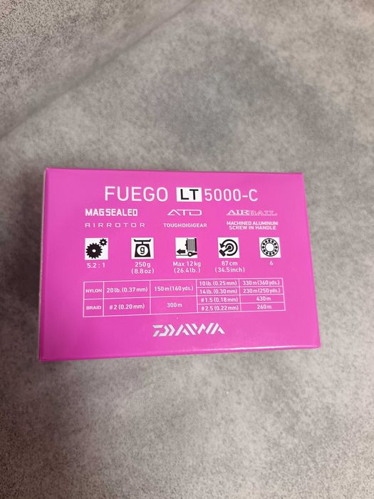 Макара DAIWA Fuego LT5000C+ навито влакно 150м