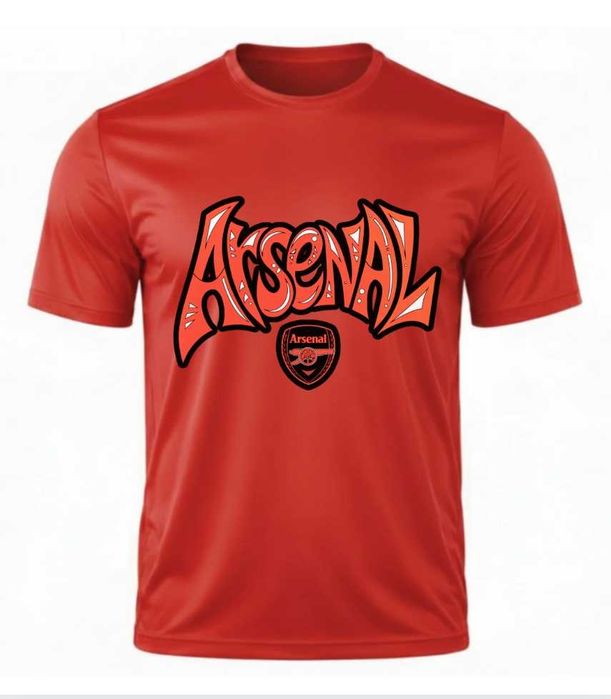 Футболни тениски Арсенал Arsenal FC тениска фланелна на Арсенал размери S-3XL