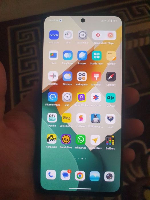 Vivo V40 lite karobka dakument