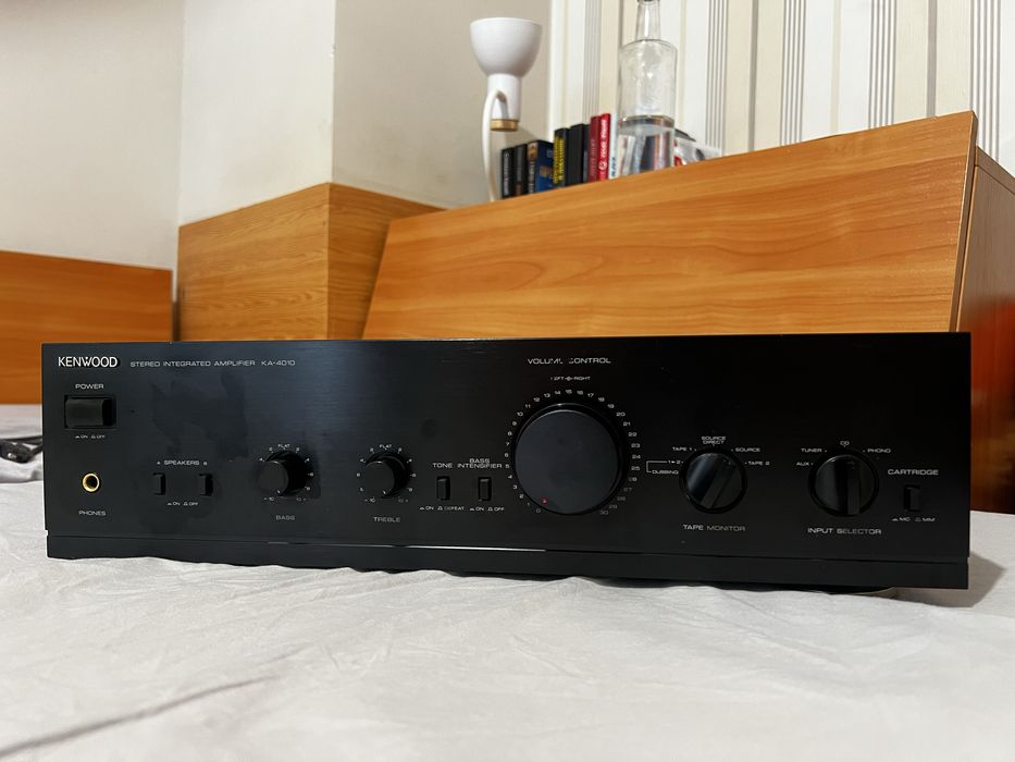Kenwood KA-4010 – Истински транзисторен класик (Made in Japan)