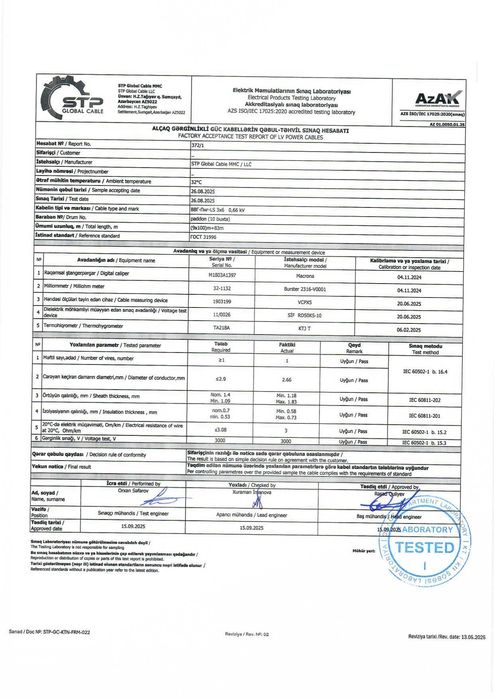 Кабель ВВГнг LS 3х2.5 — в наличии!