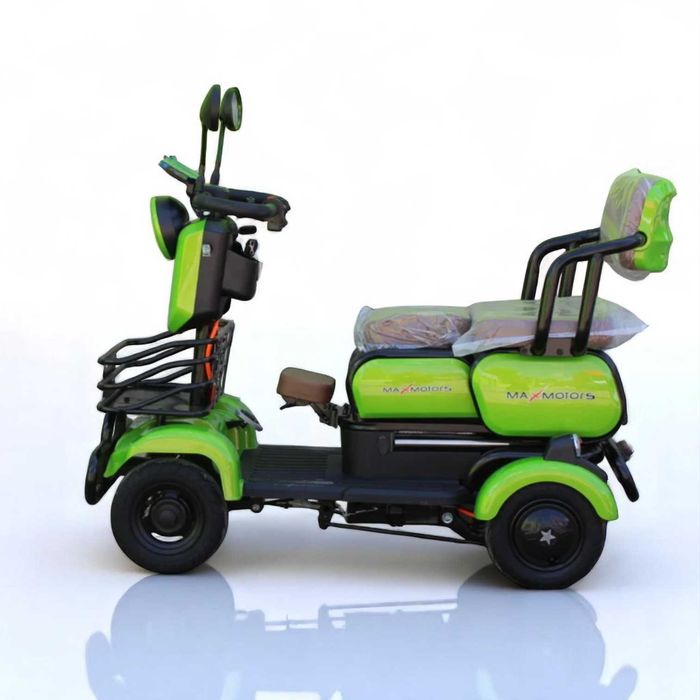Електрическа триместна четириколка MaxMotors Х4 1500W - Lime Green