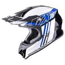 Мотокрос Каска SCORPION VX-16 EVO AIR Legines Blue 2026 NEW
