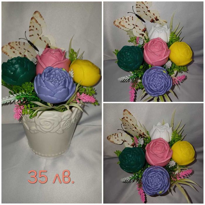 Глицеринови цветя